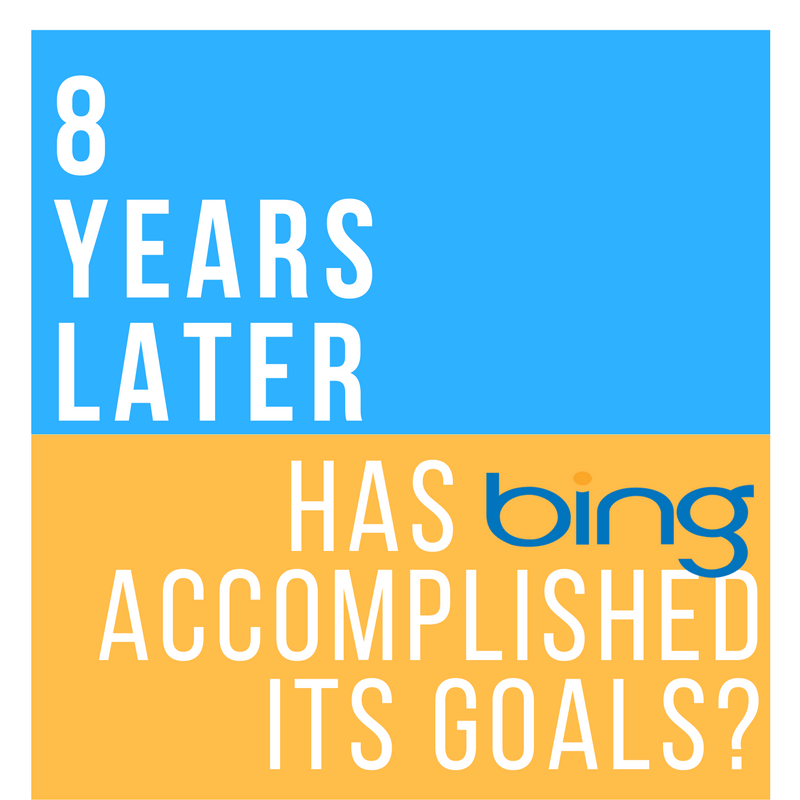 8 Years Later: Has Bing Accomplished Its Goals?