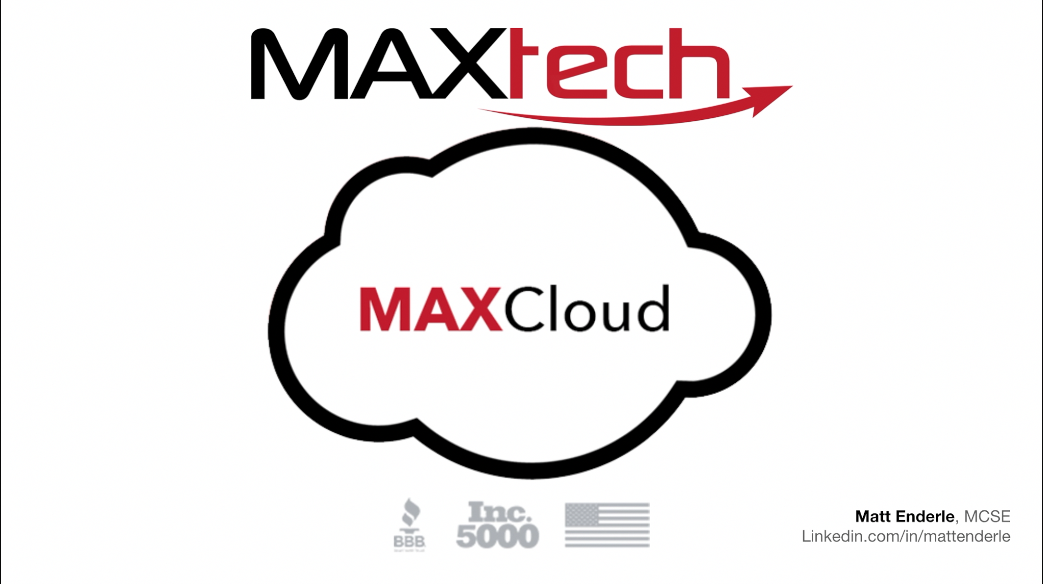 MAXcloud - What is It?