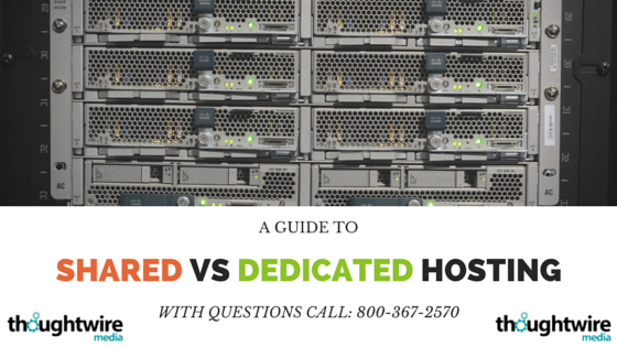 shared vs dedicated hosting